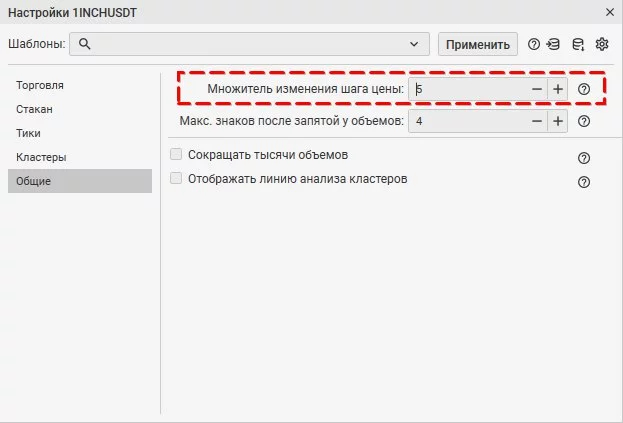 Как работают горячие клавиши на стакан в CScalp