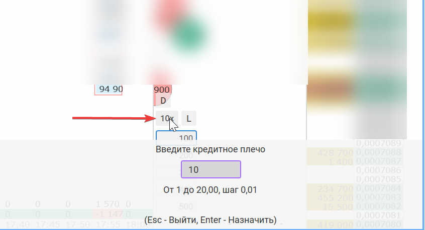 Меняем кредитное плечо