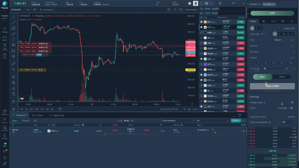 Finandy, криптовалютные терминалы
