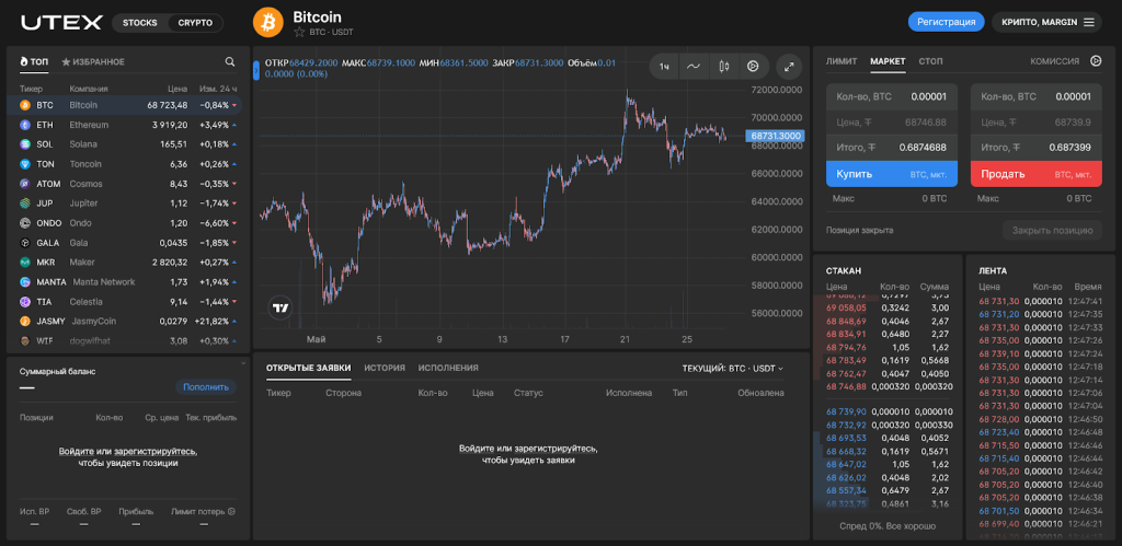 Aurora UTEX, криптовалютные терминалы