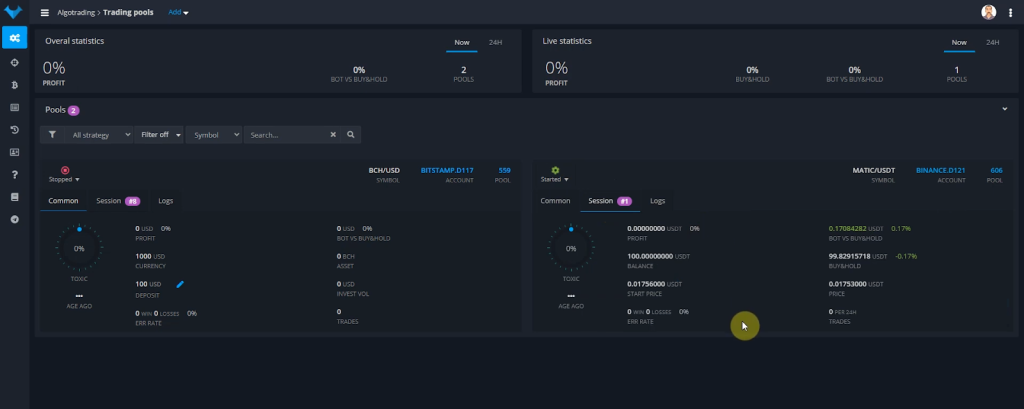 Zenbot, криптовалютные терминалы