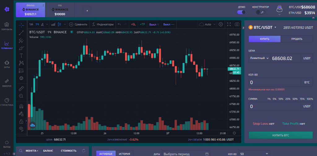 Capico, криптовалютные терминалы