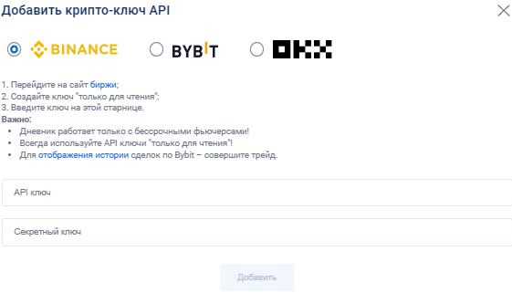 биржи Bybit и OKX