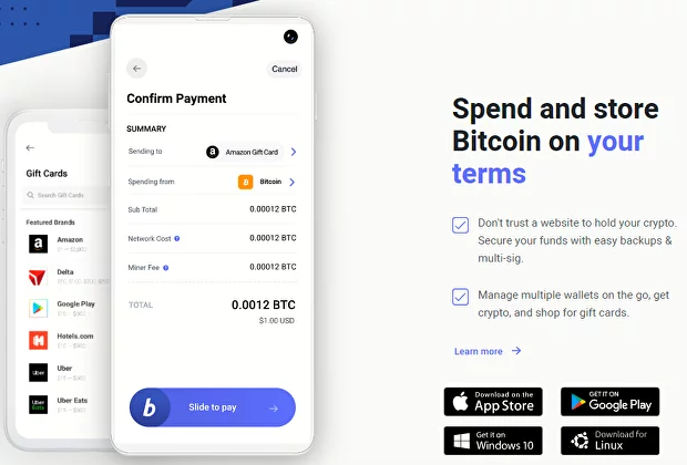 BitPay криптовалютный кошелек