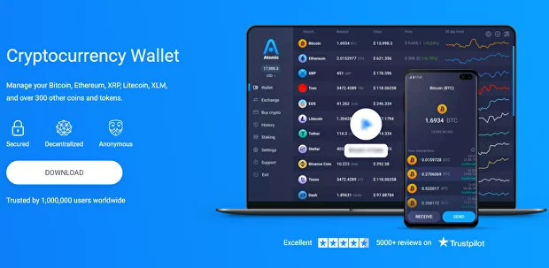 Кошелек Atomic Wallet