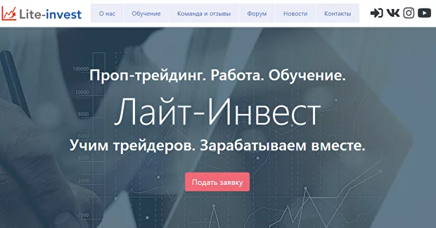 lite invest, lite invest отзывы, lite invest com, lite invest уфа отзывы, А-Лаб, lite invest проп, проп, проп-трейдинг