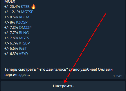 Волатильный инструмент CScalpbot