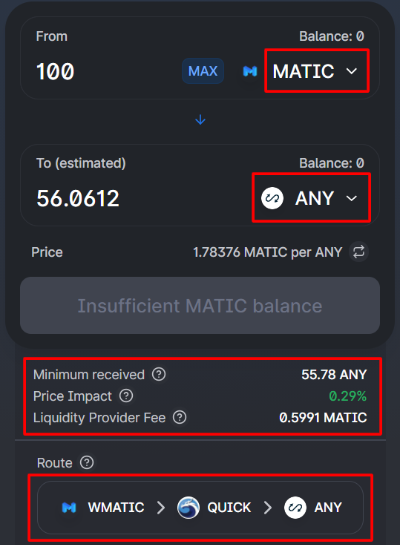 QuickSwap, биржа QuickSwap, QUICK токен, QuickSwap Exchange