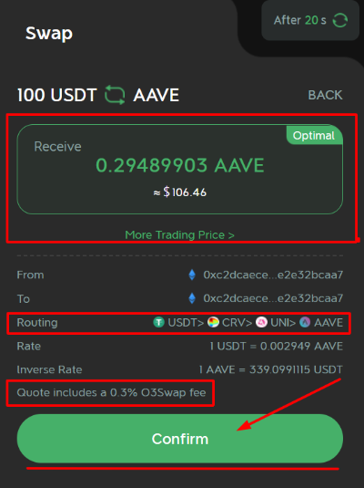 O3 Swap, биржа O3 Swap, O3Swap, токен O3