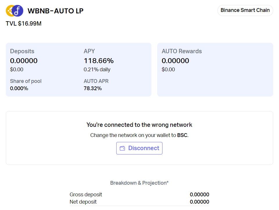 Autofarm, AutoSwap, токен Auto.
