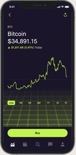 приложение для трейдинга Robinhood