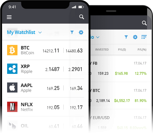 Приложения для трейдинга eToro