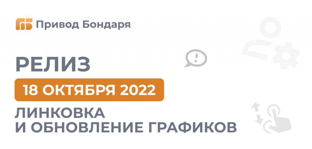 линковка и обновление графиков