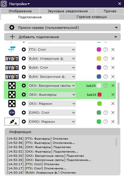 торговля ОКХ