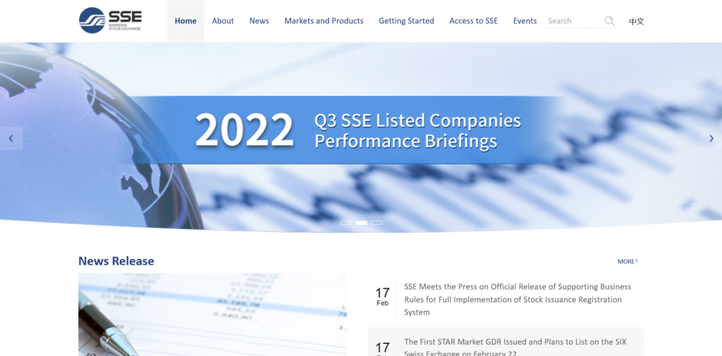 SSE, лучшие фондовые биржи
