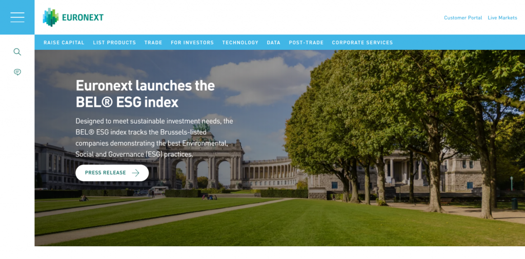 Euronext, лучшие фондовые биржи