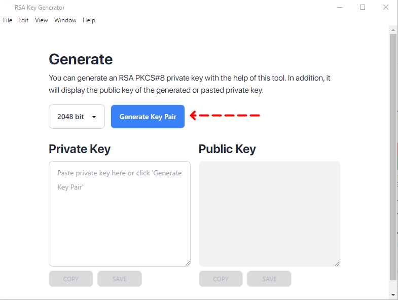 ключи RSA, создание RSA-ключей для Binance