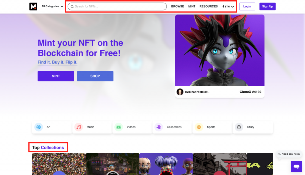 Mintable, NFT Mintable, Mintable как создать NFT, Mintable как продавать