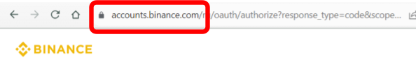 url адрес официального сайта binance