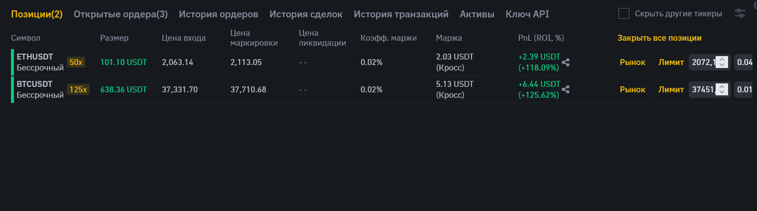 Как работать с демо-счетом, Binance Demo