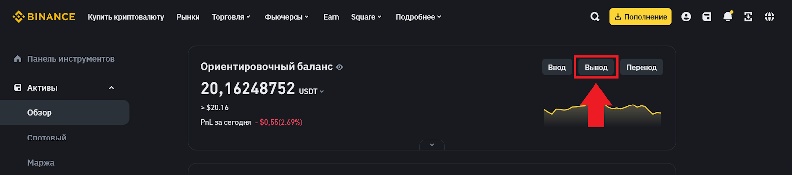 Пополнение в криптовалюте, Whitelist