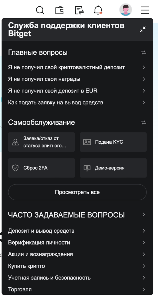 поддержка битгейт как задать вопрос