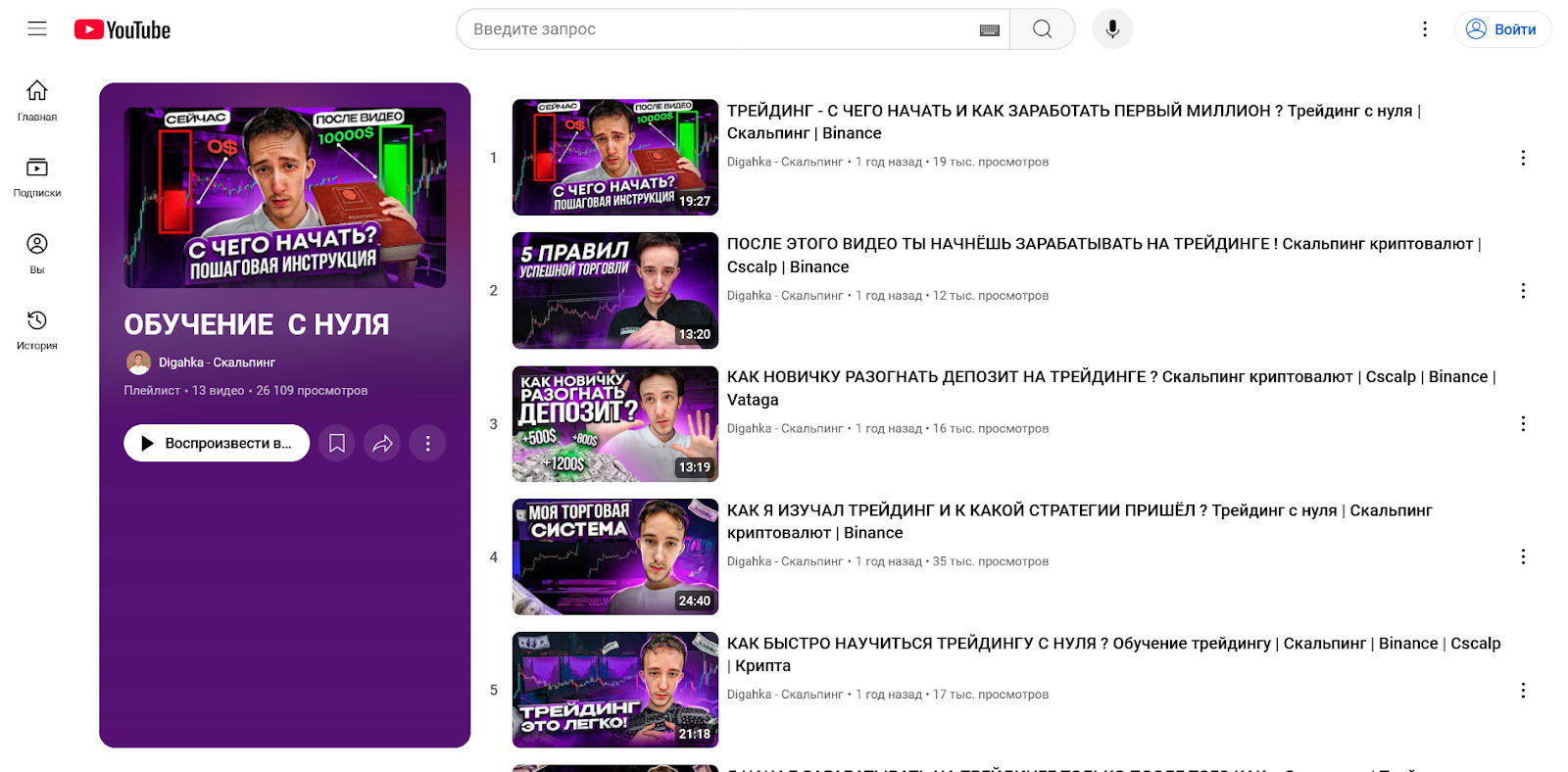 Digahka Скальпинг, Курс по скальпингу