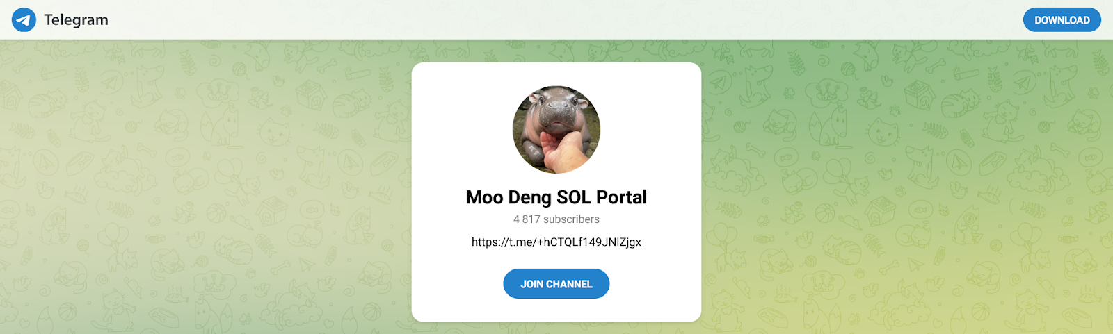 Сообщество MOODENG, Moo Deng