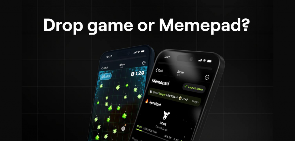 Memepad и Drop Game, Memepad Blum