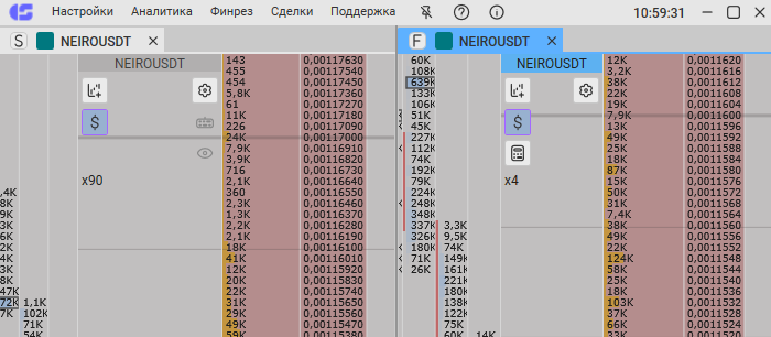 Линковка спота и фьючерсов