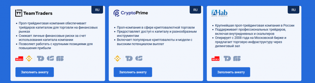 Курсы скальпинга от проп-компаний